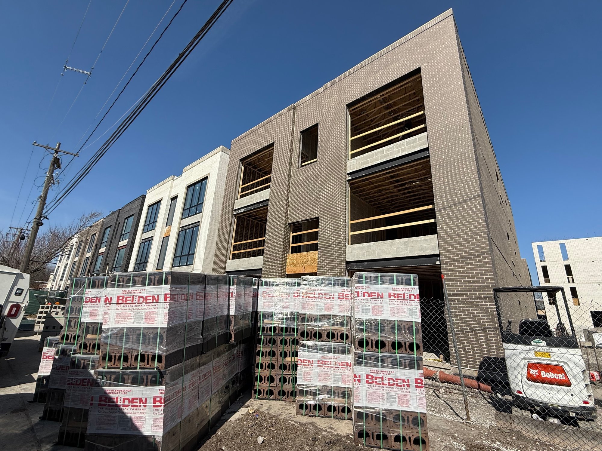 Belden Structural Brick on Pallets